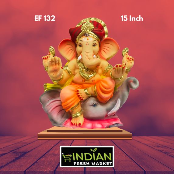 EF 132 - 15 Inch - Eco Friendly Elephant Ganesha