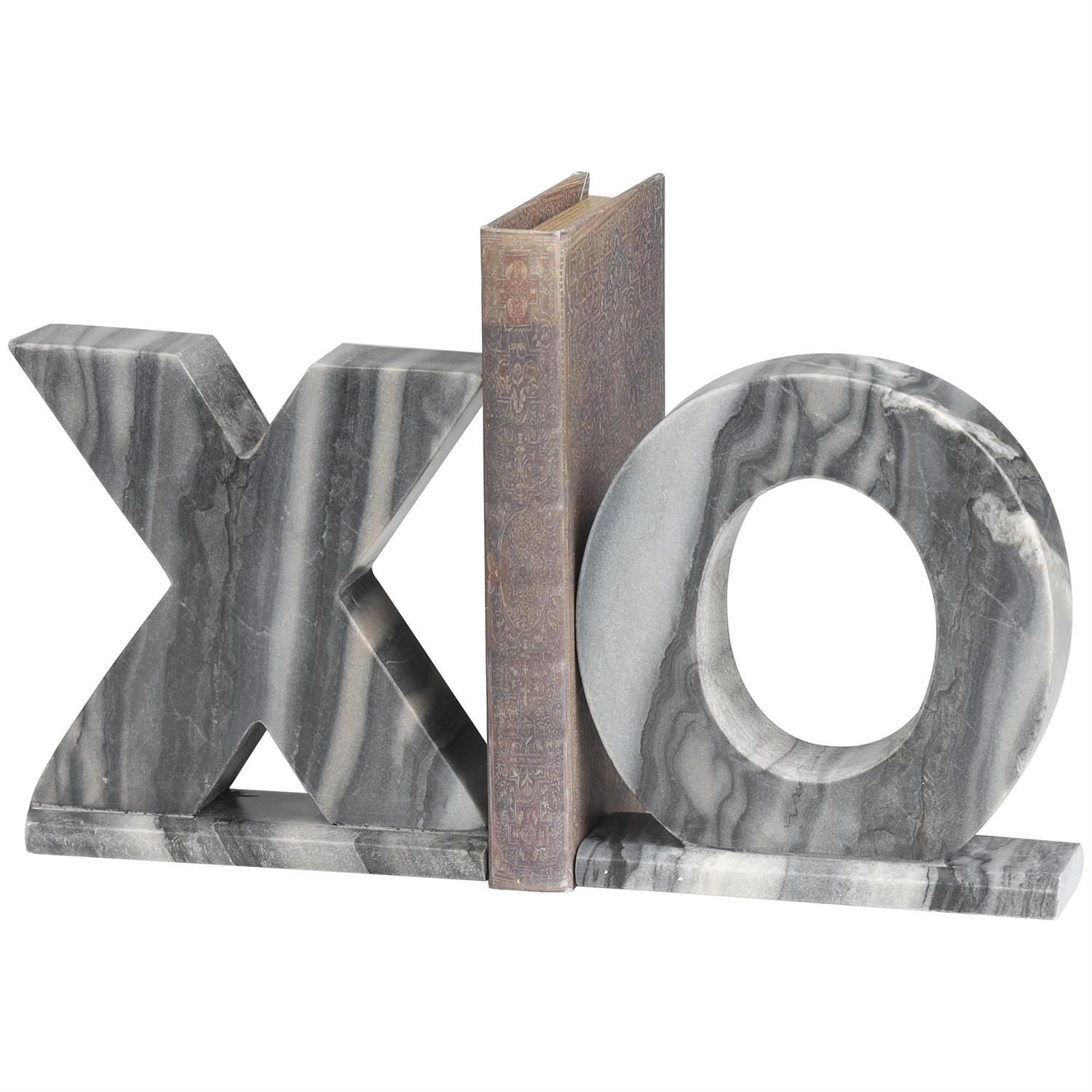 Gray Marble bookends