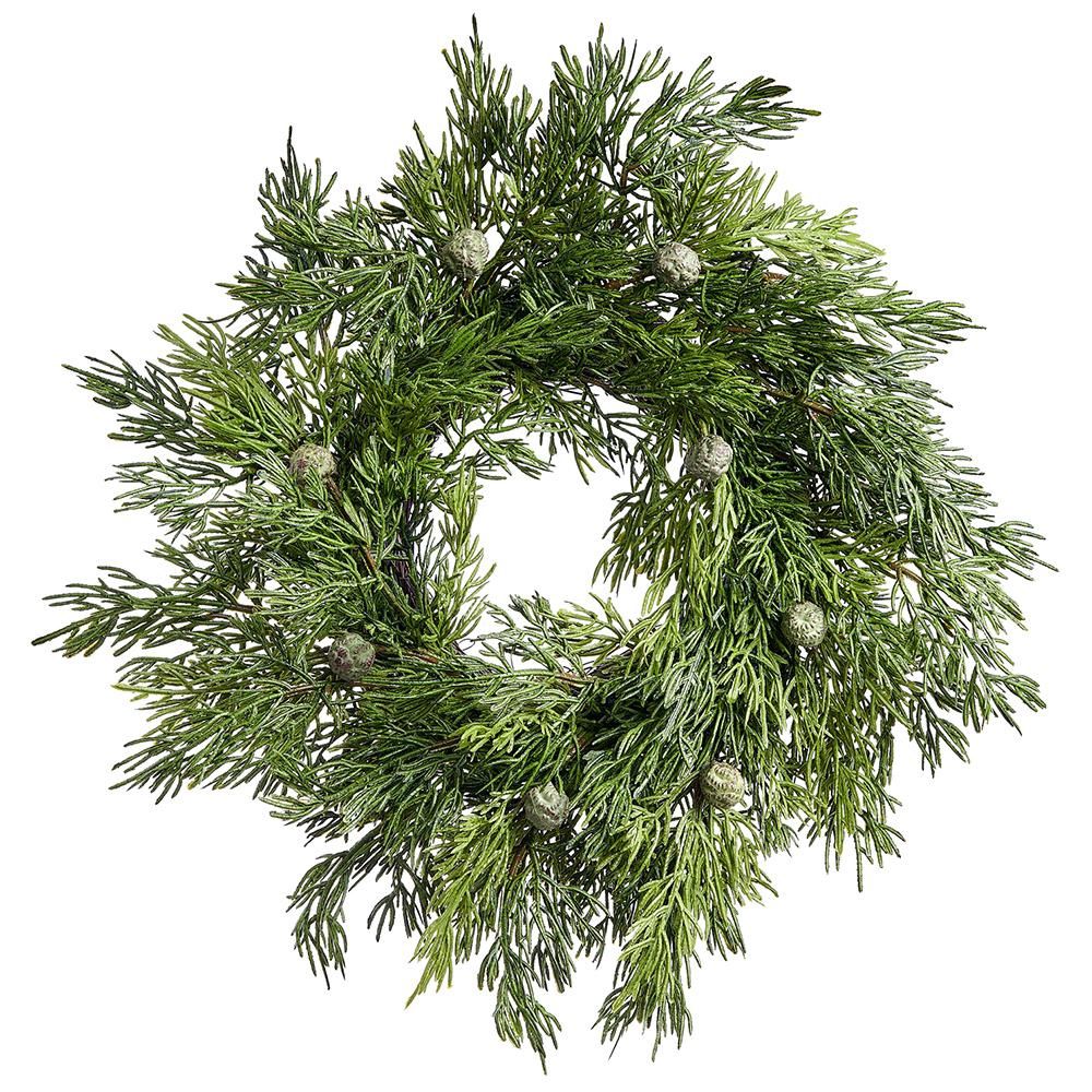 14"Juniper Wreath GR