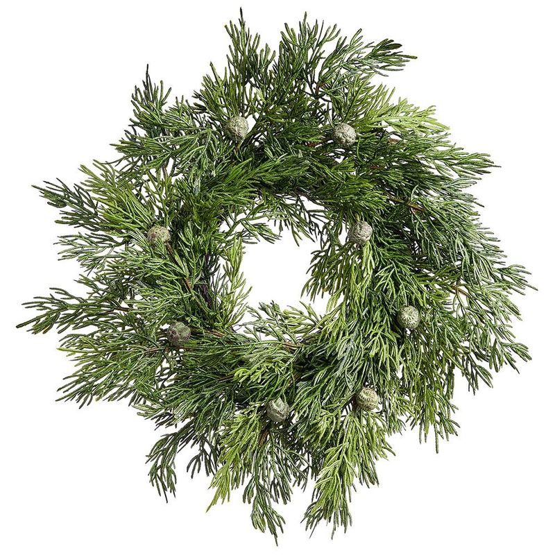 14"Juniper Wreath GR