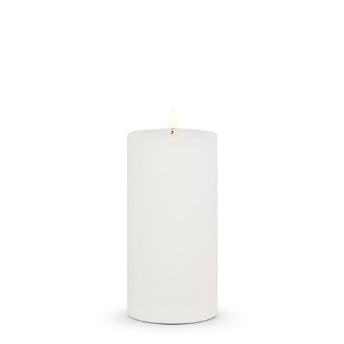 3.5" X 7" White Pillar Candle