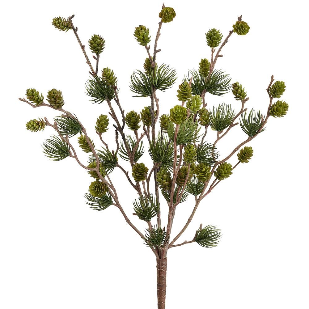18" Pine Bush w/Pinecone