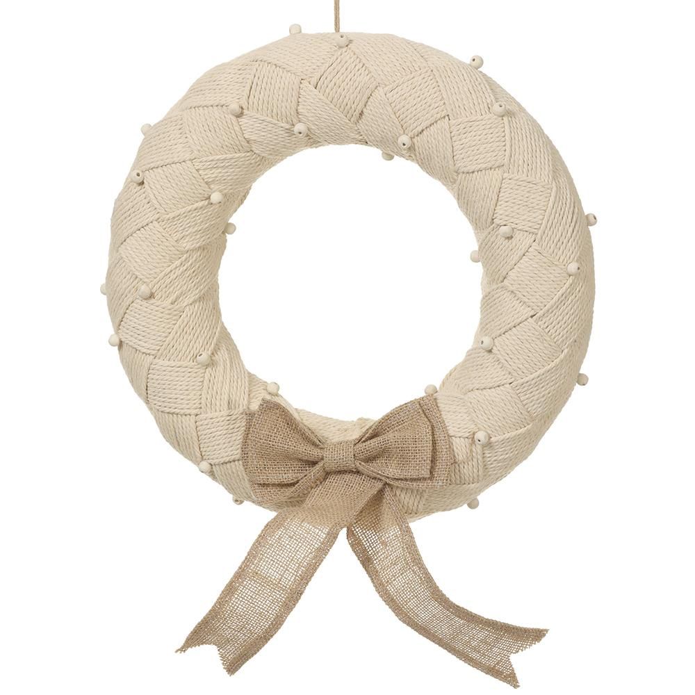 16" Jute Wreath