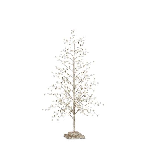 23"Crystal Champagne Tree