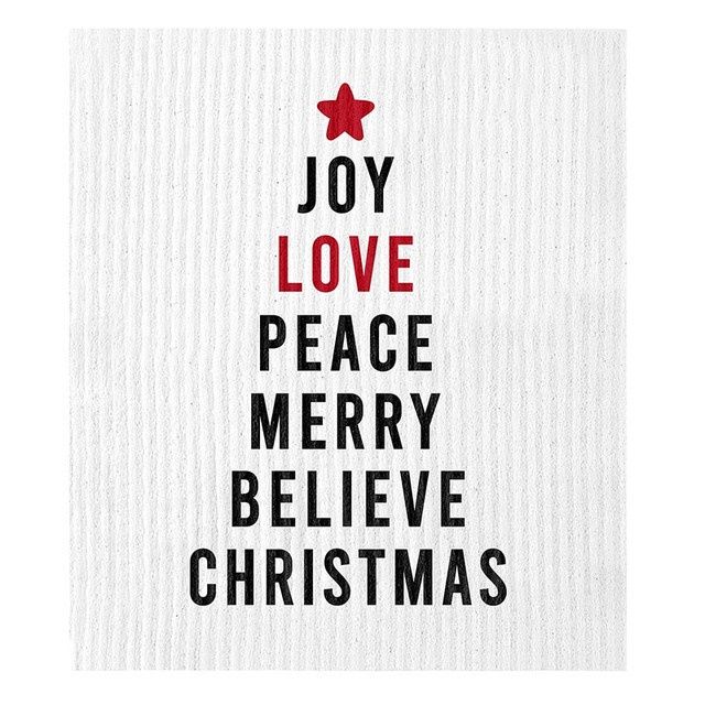 organic dish cloth - joy love