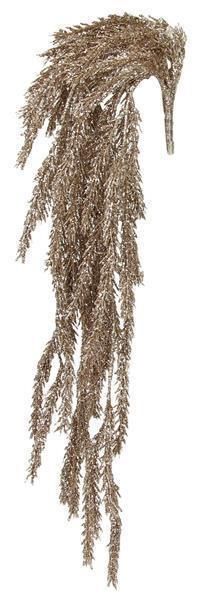 29"L HANGING WILLOW TEARDROP CHAMPAGNE