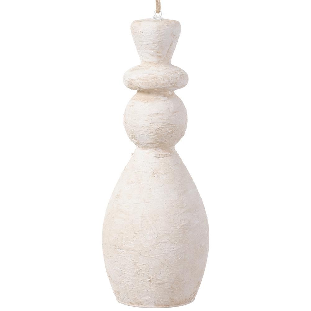 7.5"Glass Snowmen Orn.