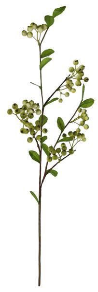 26"H WILD BERRY/LEAF SPRAY GREEN