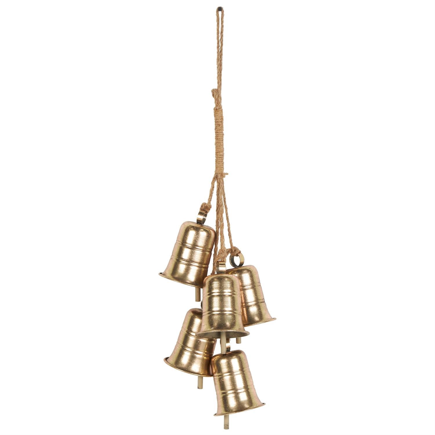 Gold Metal Cluster Bells