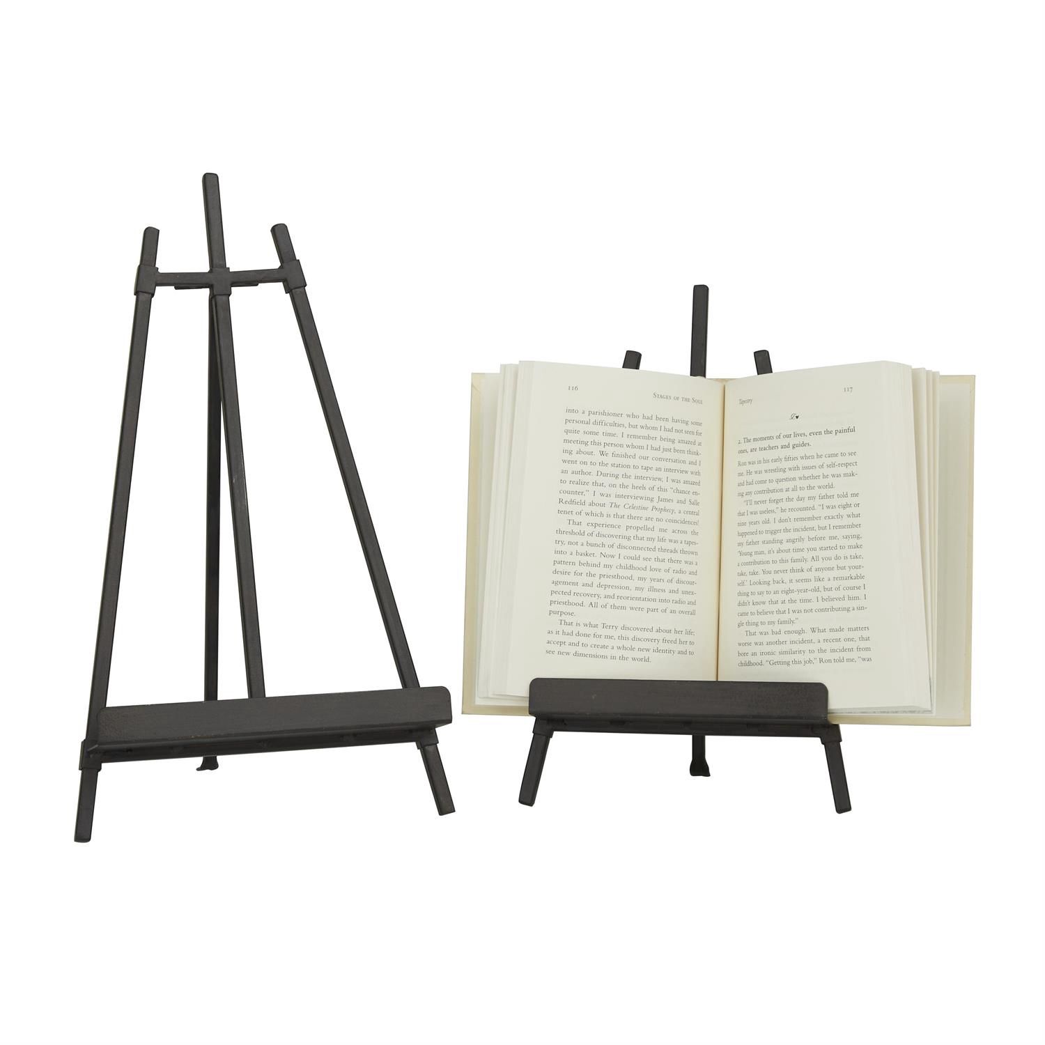 Black Metal Easels Lg