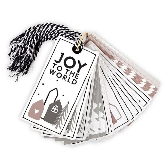 Xmas Village Gift Tag