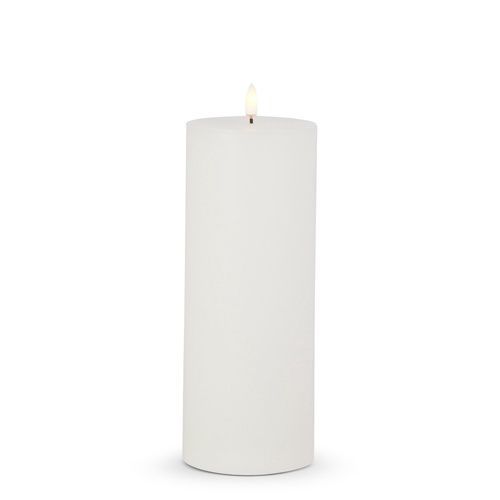 3.5" X 9" White Pillar Candle