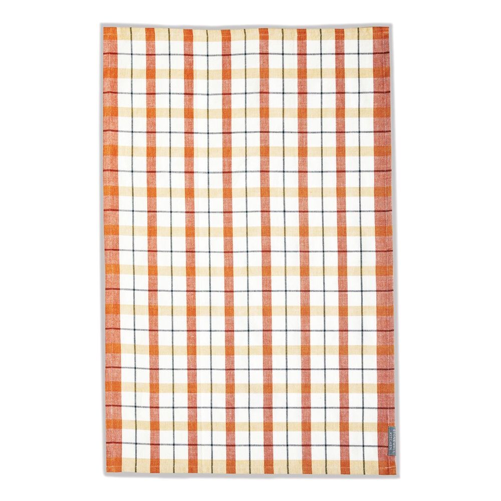 Tea Towel Fall Plaid