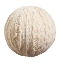 5" knit ball orn