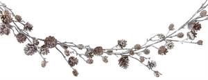 70"snowy p/c garland