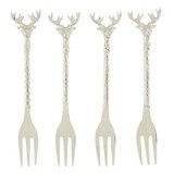 Silver Stag App Fork-Set/4