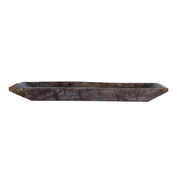 Paulownia Dk. Wood Tray 39.75&quot;