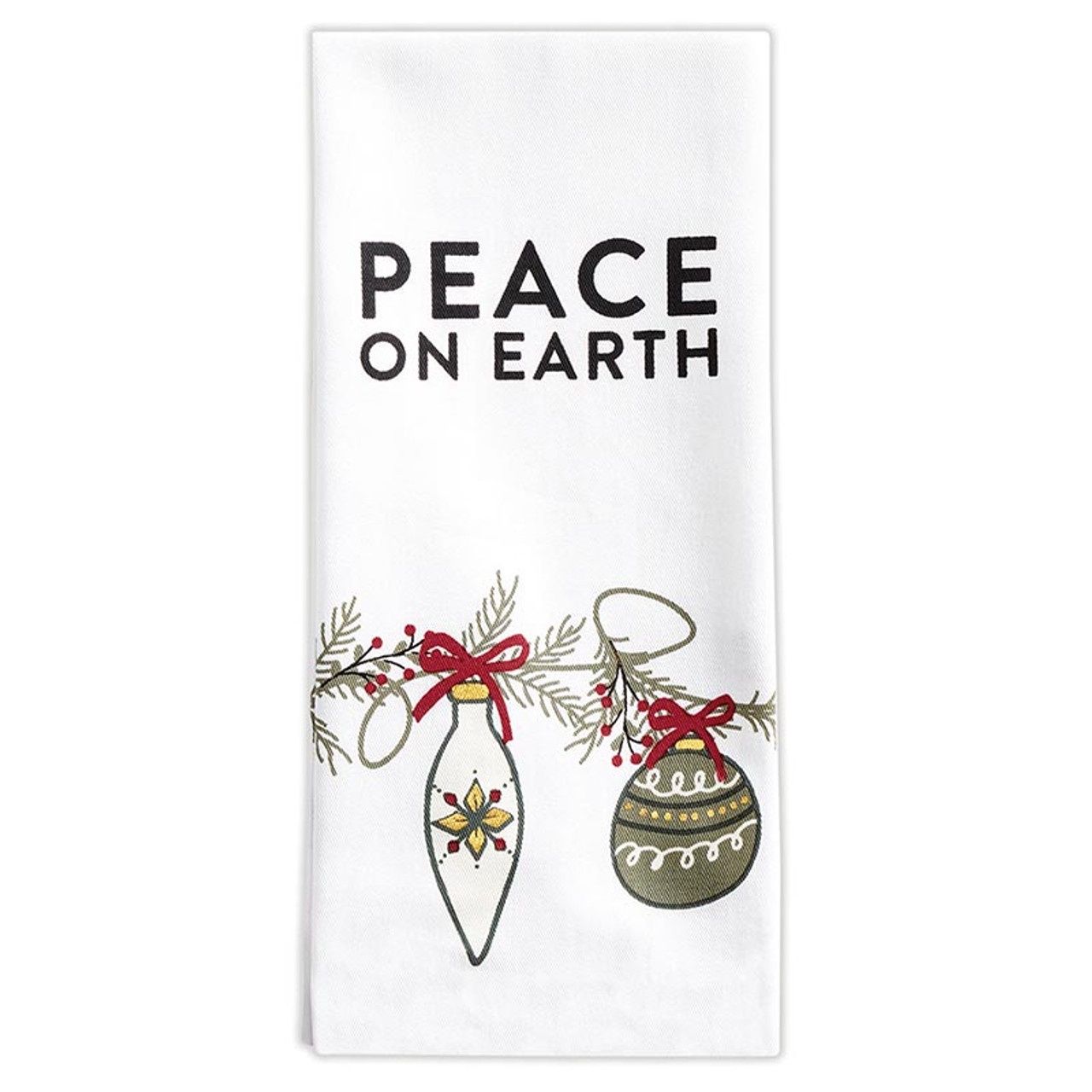 Tea Towel Ornaments