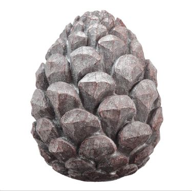 13.5"Polyresin Pinecone Br