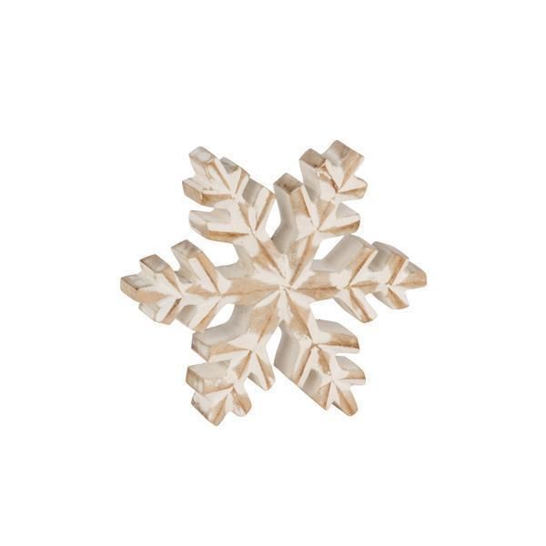 5"DIA MANGOWOOD SNOWFLAKE