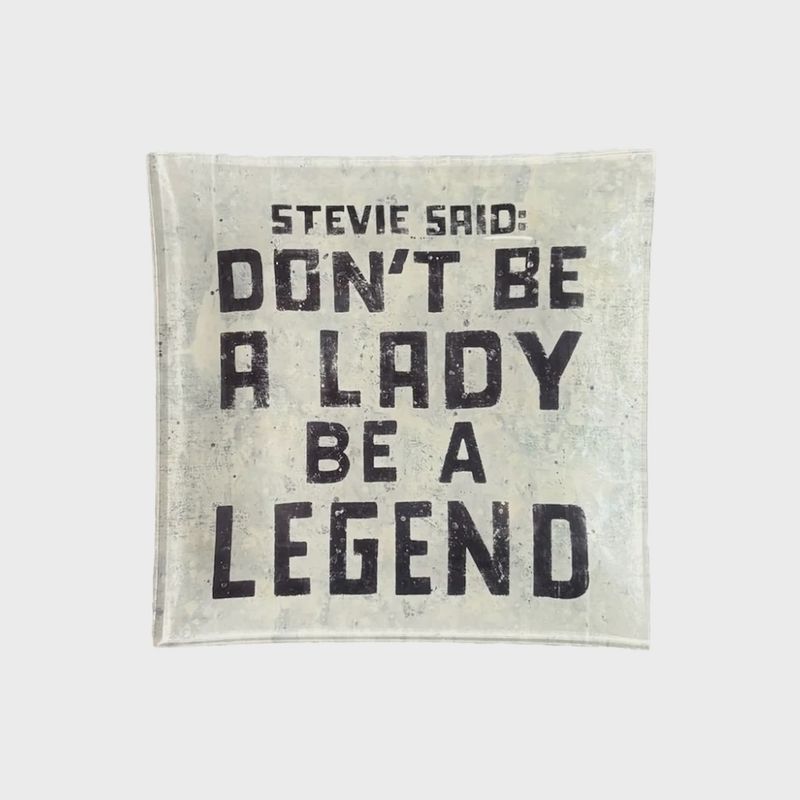 Stevie Said SM Deco Plate