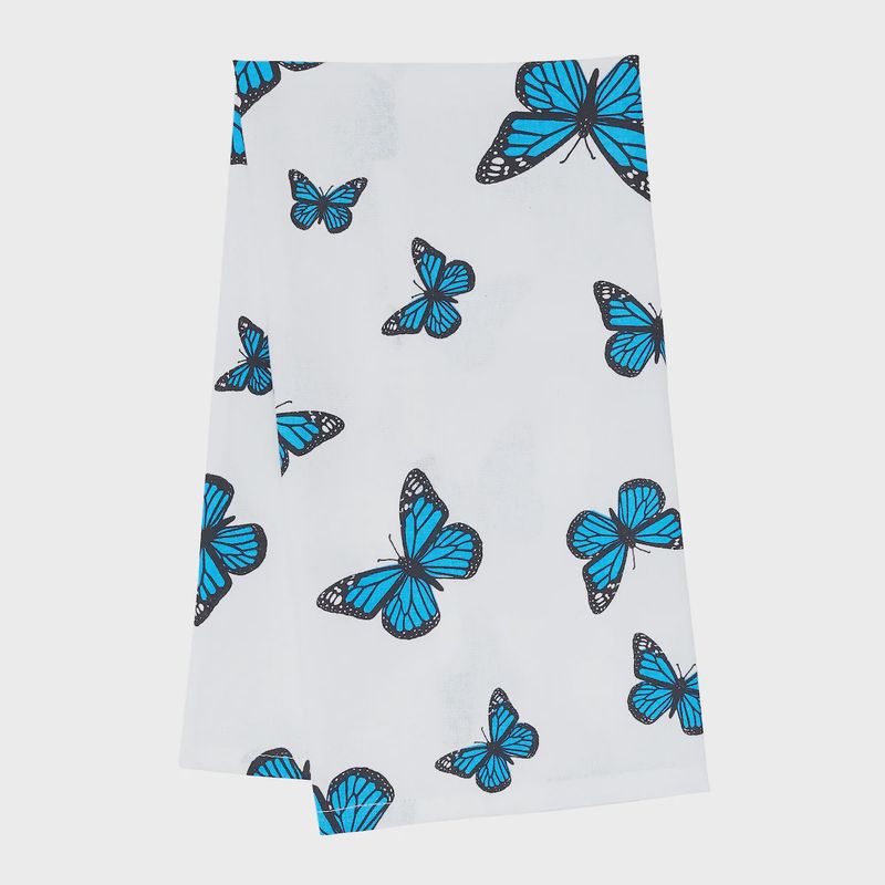 Blue Butterfly Towel