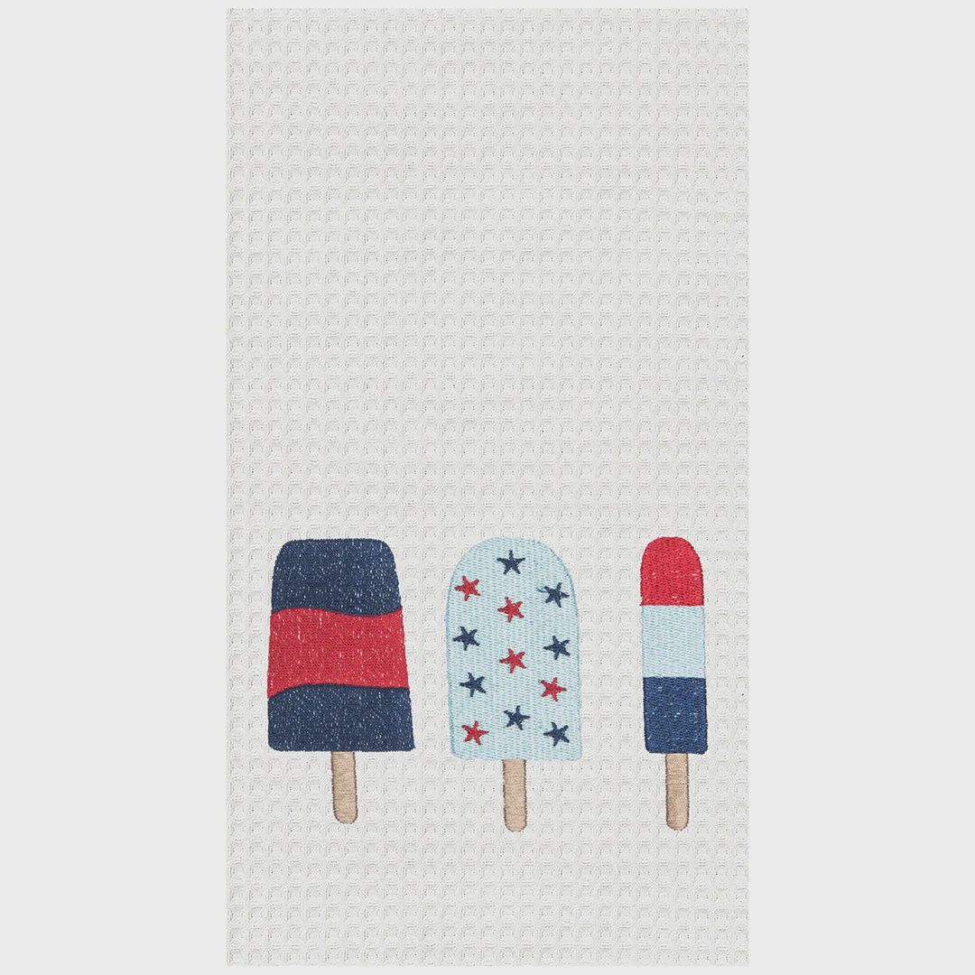 3 Popsicles Towel