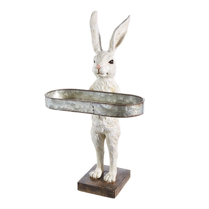 Rabbit with Tray 18.25