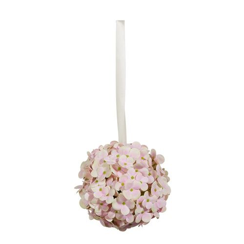 Light Pink Hydrangea Ball 7&quot;