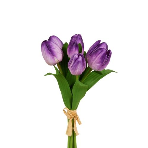 Purple Tulip Bundle 12&quot;