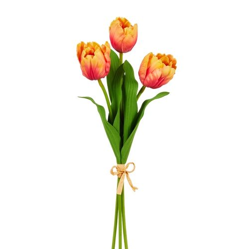 Orange Tulip Bundle 18&quot;