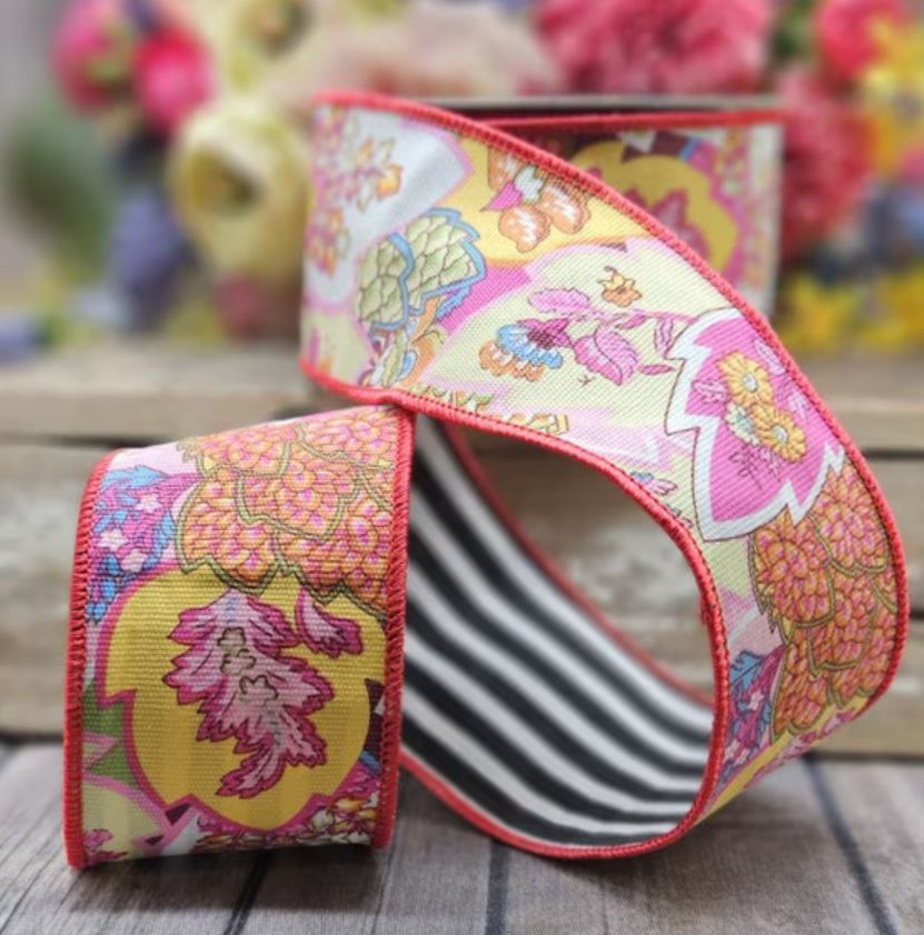 Floral Paisley Ribbon
