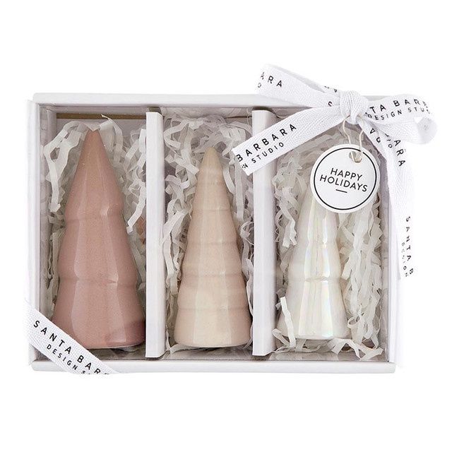 Ceramic Tree-Blush Set/3