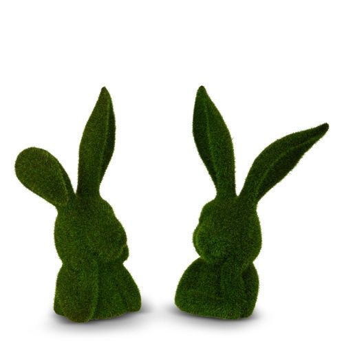 Moss Thinking Rabbit Set of 2