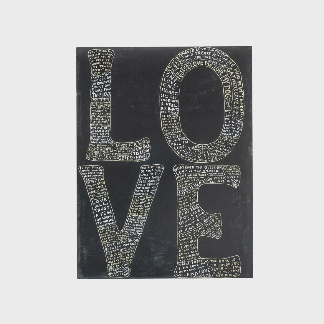 LOVE Art Poster