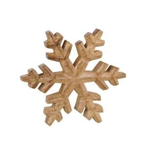 7" Snowflake Mangowood