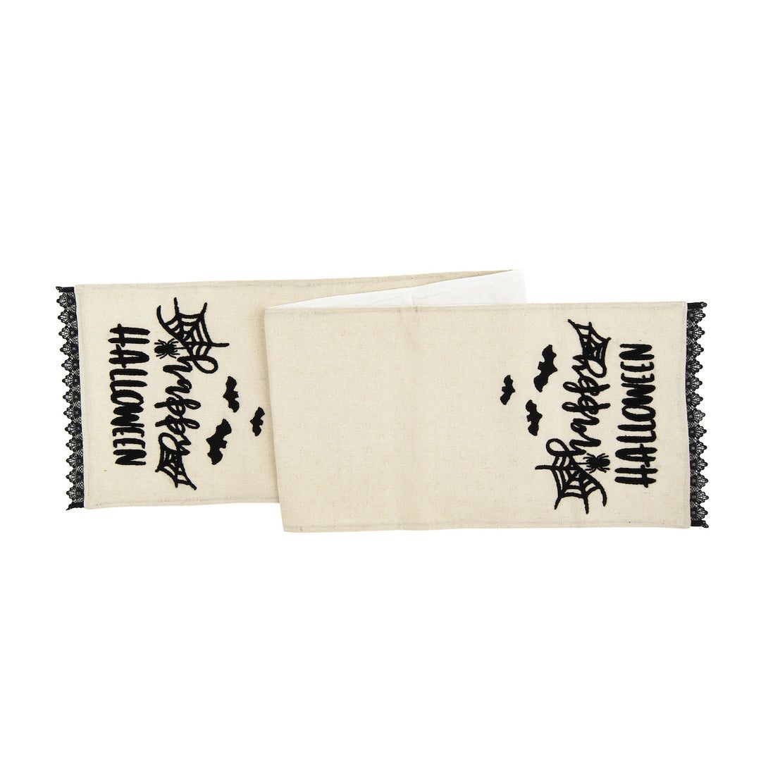 Happy Halloween Blk/Wht. Runner