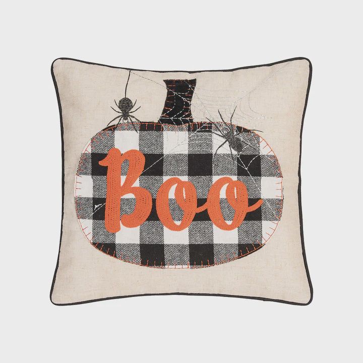 Franklin Black Boo Pillow