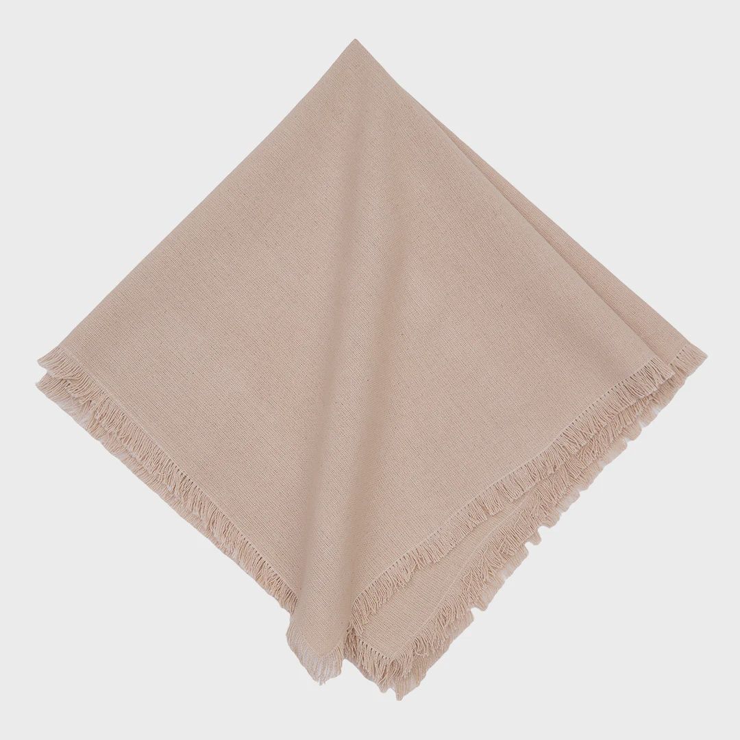 Frayed Sand Napkin