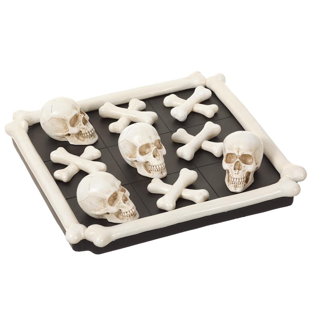 SKULL/SKELETON TIC TAC TOE