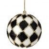 Harlequin Ball Orn. 4"