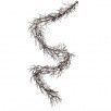 72" Glitter Branch Garland, Black