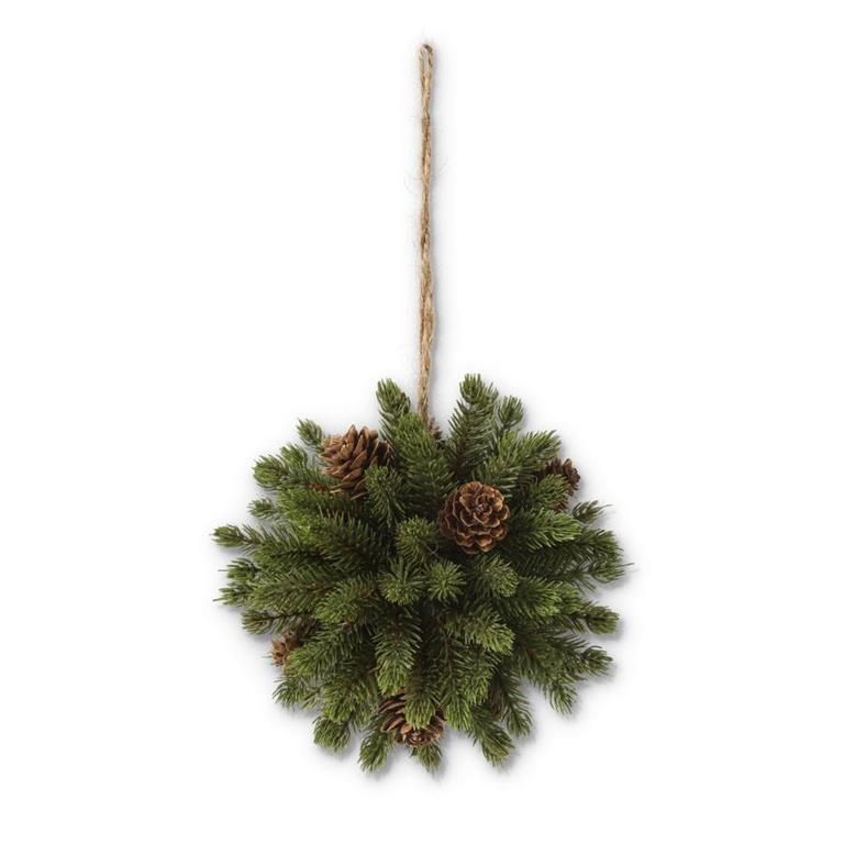 Angel Pine Orn. w/Pinecones