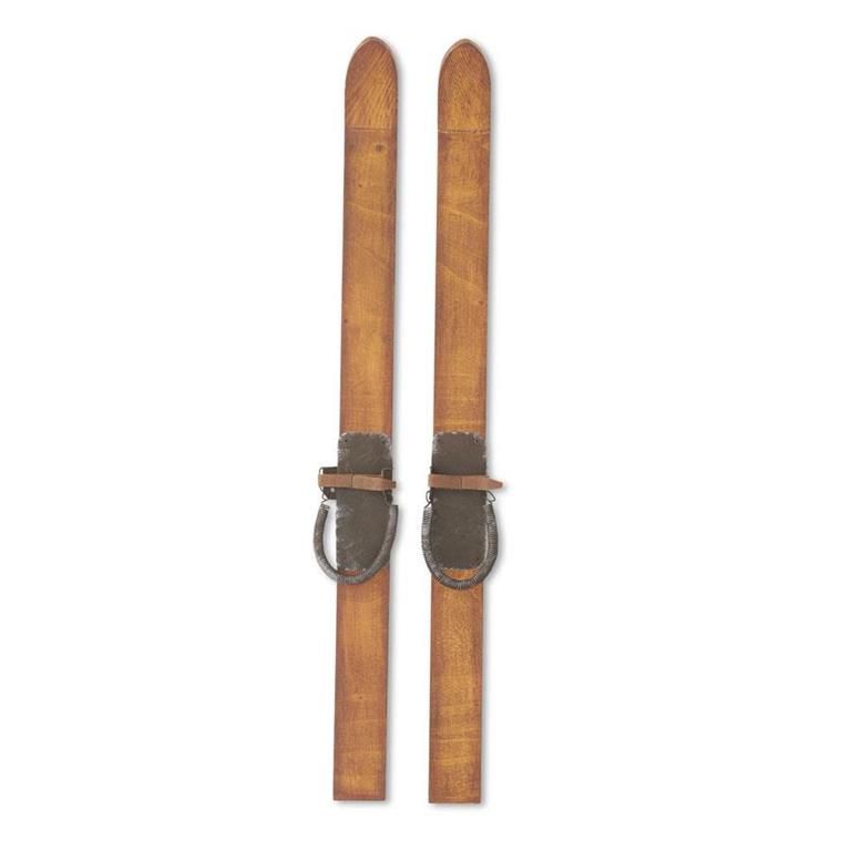 Pair of 24" Wooden Skis