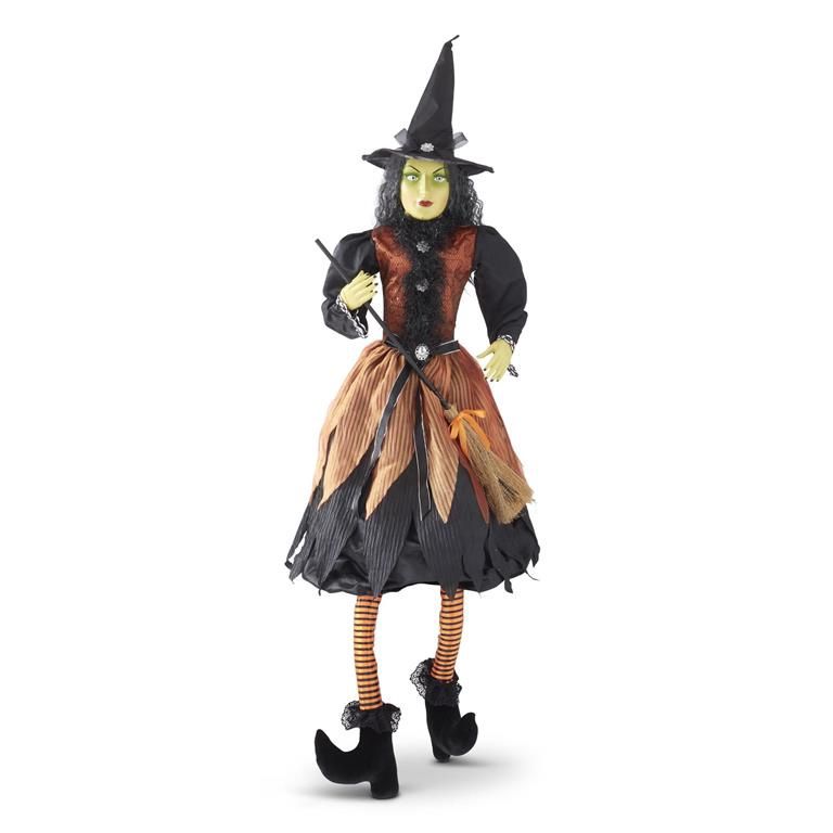 Tabitha Witch w/Hat &amp; Orange Dress