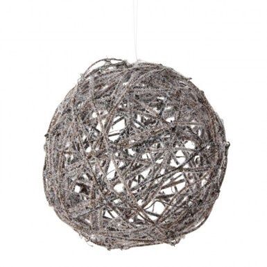 Snow Twig Ball Orn.