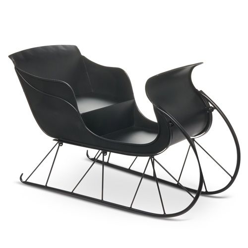 Black Sleigh 25"