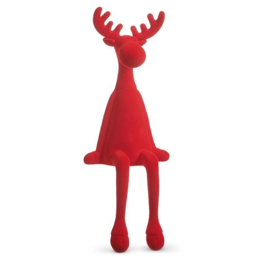 Red Sitting Moose