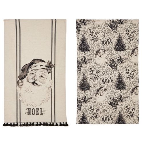 Vintage Christmas Tea Towel
