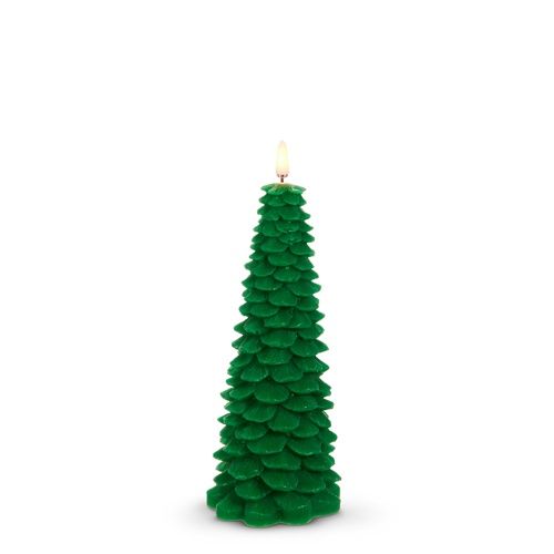 Green Tree Candle 8"